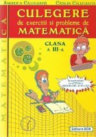 Culegere exercitii probleme matematica Clasa