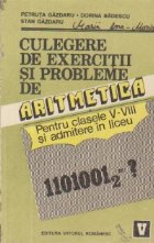 Culegere exercitii probleme aritmetica pentru