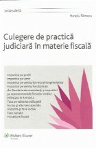 Culegere practica judiciara materie fiscala