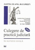 Culegere practica judiciara materie civila