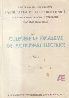 Culegere probleme actionari electrice Volumul