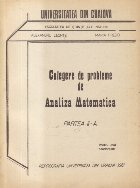 Culegere probleme Analiza Matematica Partea