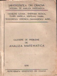 Culegere de probleme de analiza matematica