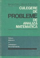 Culegere probleme Analiza Matematica