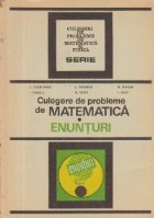 Culegere de probleme de matematica, olimpiade scolare pentru clasele V-VIII, Volumul I - Enunturi