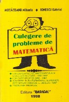Culegere probleme matematica (Motateanu Ionescu)