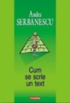 Cum se scrie un text