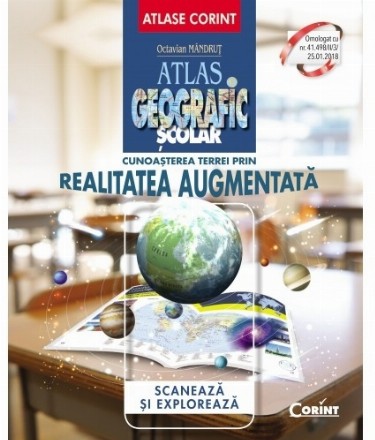 Cunoașterea Terrei prin realitatea augmentată - Atlas geografic școlar