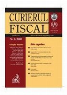 Curierul fiscal nr. 2/2008