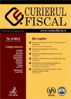 Curierul fiscal, Nr. 6/2011