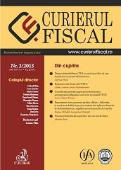 Curierul Fiscal - Nr. 3/2013