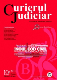 Curierul Judiciar, Nr. 10/2011