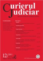 Curierul Judiciar, Nr. 12/2011