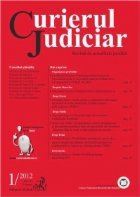 Curierul Judiciar, Nr. 1/2012