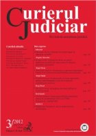 Curierul Judiciar, Nr. 3/2012