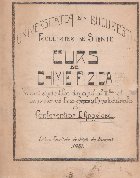 Curs de chimie fizica predat studentilor din anul al III-lea al sectiunilor de Fizico-chimice si Chimie Indust