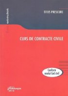 Curs de contracte civile - conform Noului Cod civil