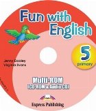 Curs limba Engleza. Fun with English. 5 primary. MULTI-ROM