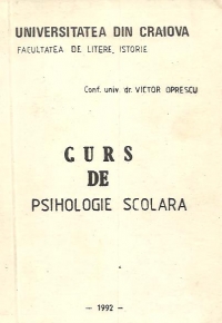 Curs de Psihologie Scolara