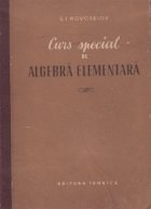 Curs special algebra elementara (traducere