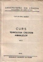 Curs Tehnologia cresterii animalelor Volumul