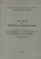 Curs de Teoria Cunoasterii