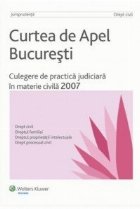 Curtea Apel Bucuresti Culegere practica