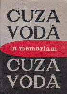 Cuza Voda memoriam