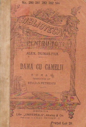 Dama cu camelii (Libraria Alcalay)