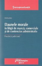 Daunele morale litigii munca comerciale