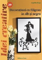 Decoratiuni filigran alb negru revazuta