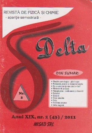 Delta, nr. 2 (42)/2011 - Revista de fizica si chimie