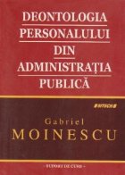 Deontologia personalului din administratia publica