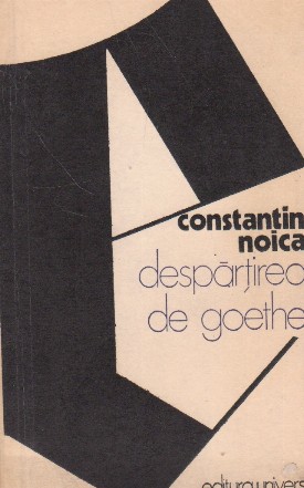 Despartirea de Goethe