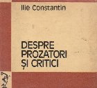 Despre prozatori critici