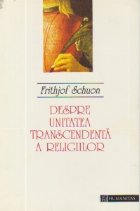 Despre unitatea transcedentala a religiilor