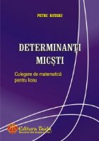 Determinanti micsti Culegere matematica pentru