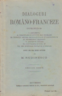 Dialoguri romano-franceze (editie interbelica)