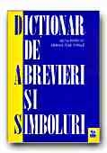 DICTIONAR DE ABREVIERI SI SIMBOLURI