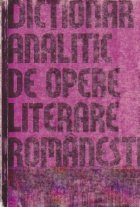 Dictionar analitic opere literare romanesti