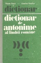 Dictionar antonime limbii romane