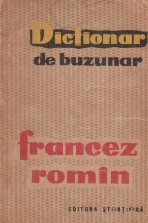 Dictionar de buzunar francez-romin (Braescu, 18000 de cuvinte)