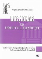 Dictionar dreptul familiei termenii expresiile