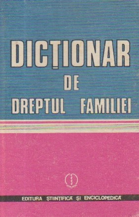 Dictionar de dreptul familiei