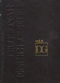 Dictionar Enciclopedic, Volumul al II-lea (D-G)