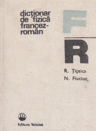 Dictionar de fizica francez-roman