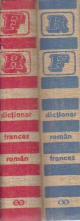 Dictionar Francez-Roman si Roman-Francez (2 volume)