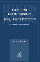 Dictionar german-roman. Limbaj juridic si politienesc. Editia I