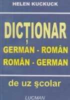 Dictionar german roman roman german