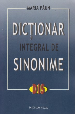 Dictionar integral de sinonime